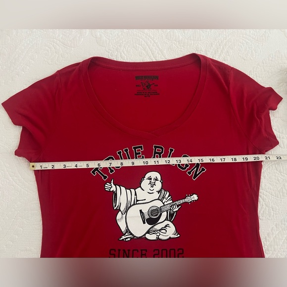 True Religion Red Tee, Great Pre-loved Condition. Size XL - Picture 2 of 4